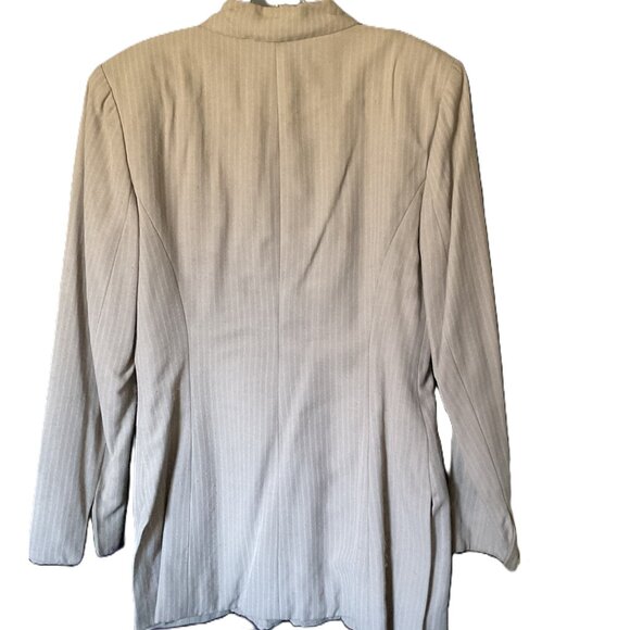 Barami Couture 100% Viscoise pin stripe skirt suit set - Picture 4 of 8